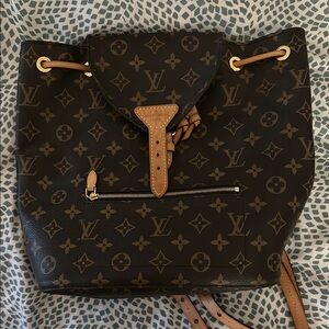 Louis Vuitton Monogram Brown Backpack
